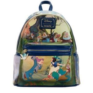 Loungefly Disney Snow White Scenes Mini Backpack *NWOT*